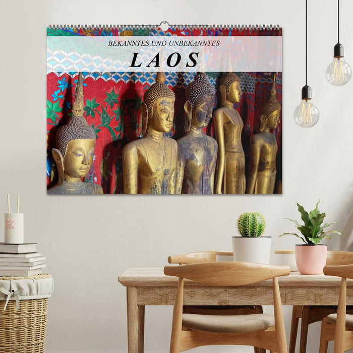 Bekanntes und Unbekanntes Laos (CALVENDO Wandkalender 2027)