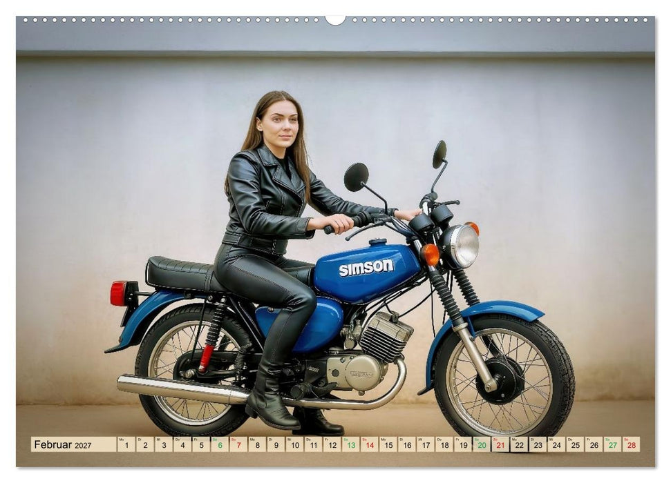 Angelehnt an Simson S51 (CALVENDO Wandkalender 2027)