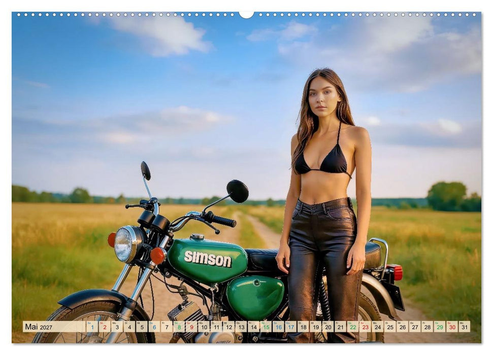Angelehnt an Simson S51 (CALVENDO Wandkalender 2027)