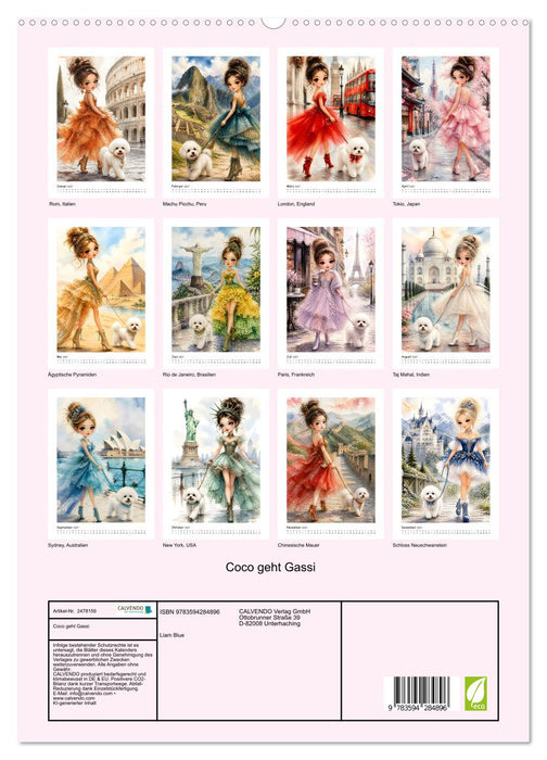 Coco geht Gassi (CALVENDO Premium Wandkalender 2027)