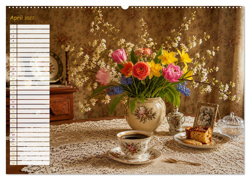 Kaffeeträume zu jeder Jahreszeit (CALVENDO Wandkalender 2027)