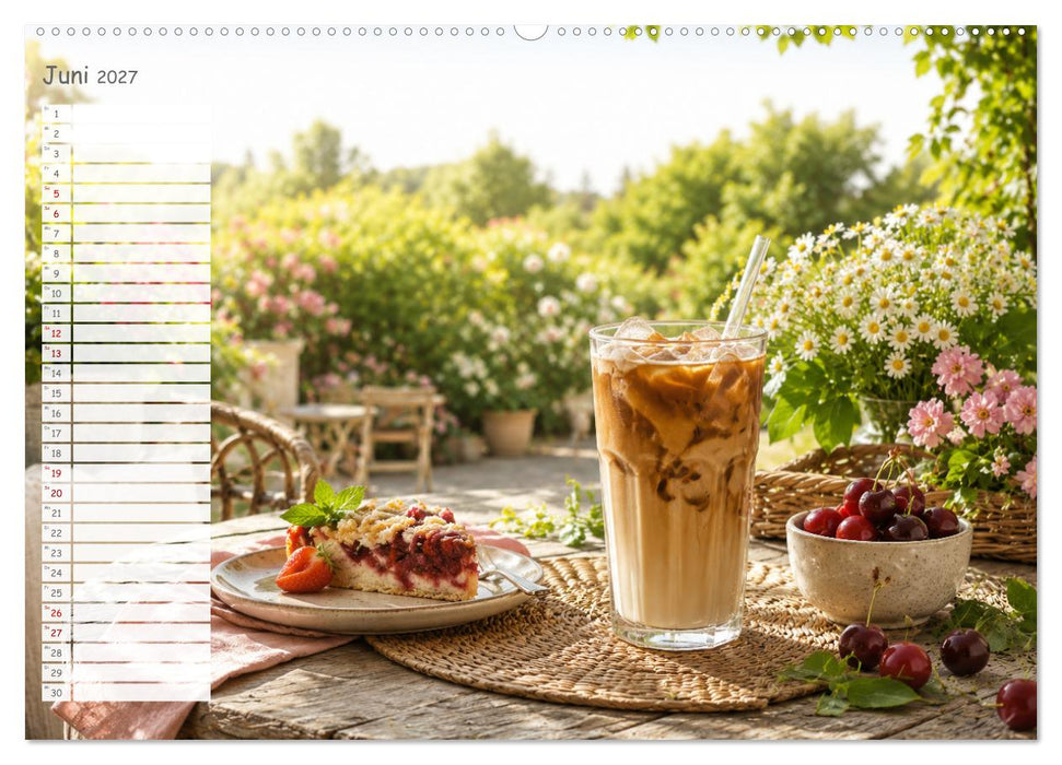 Kaffeeträume zu jeder Jahreszeit (CALVENDO Wandkalender 2027)
