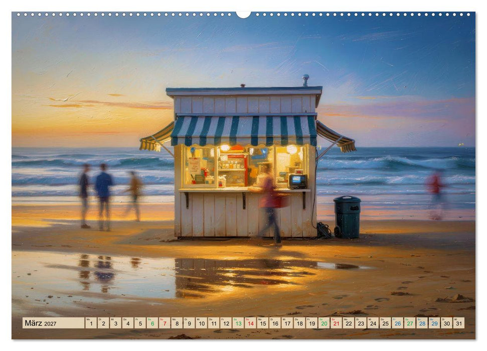 Salzluft-Gefühl am Strand (CALVENDO Wandkalender 2027)