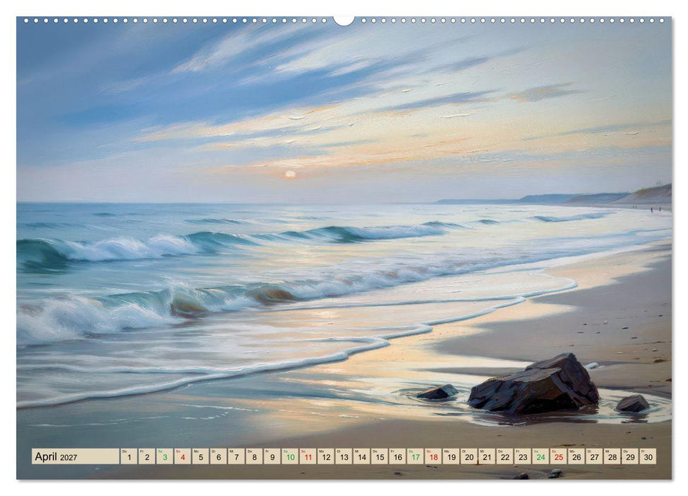 Salzluft-Gefühl am Strand (CALVENDO Wandkalender 2027)