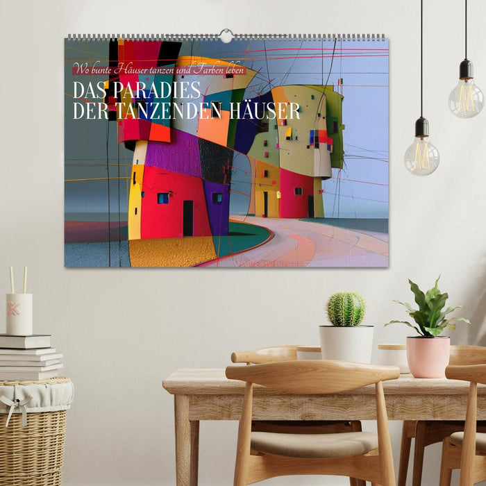 Das Paradies der tanzenden Häuser (CALVENDO Wandkalender 2027)