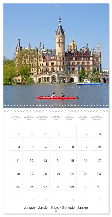 Romantic Castles and Palaces in Germany (CALVENDO Monthly Calendar 2027)