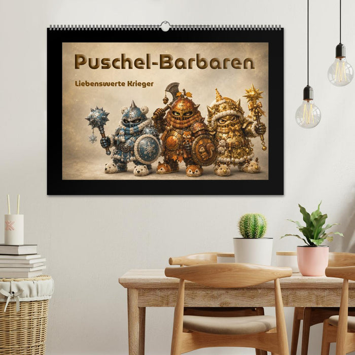 Puschel-Barbaren (CALVENDO Wandkalender 2027)