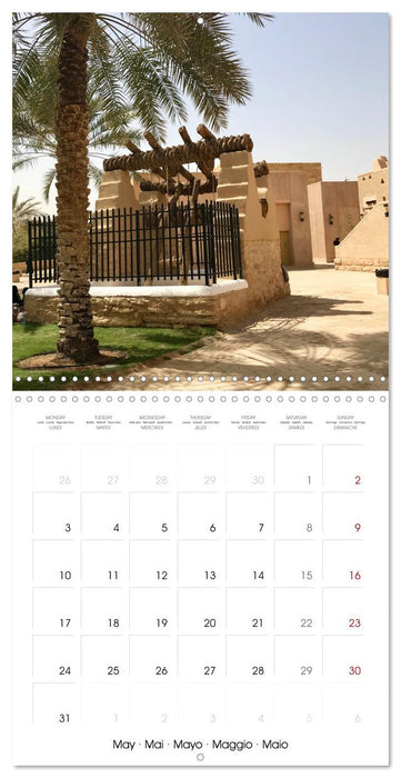Kingdom of Saudi Arabia Riyadh and Jeddah (CALVENDO Monthly Calendar 2027)