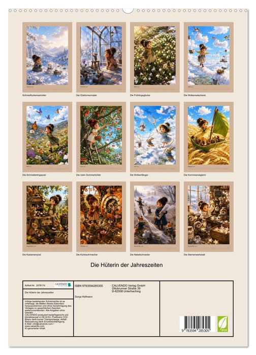 Die Hüterin der Jahreszeiten (CALVENDO Premium Wandkalender 2027)
