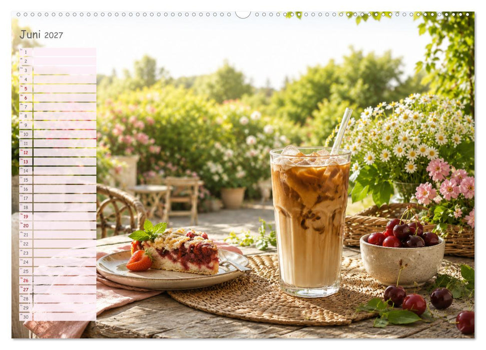 Kaffeeträume zu jeder Jahreszeit (CALVENDO Premium Wandkalender 2027)