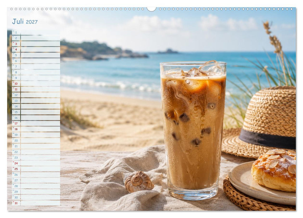 Kaffeeträume zu jeder Jahreszeit (CALVENDO Premium Wandkalender 2027)