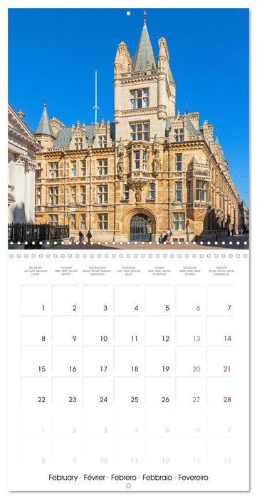 Cambridge - Historic city in eastern England (CALVENDO Monthly Calendar 2027)