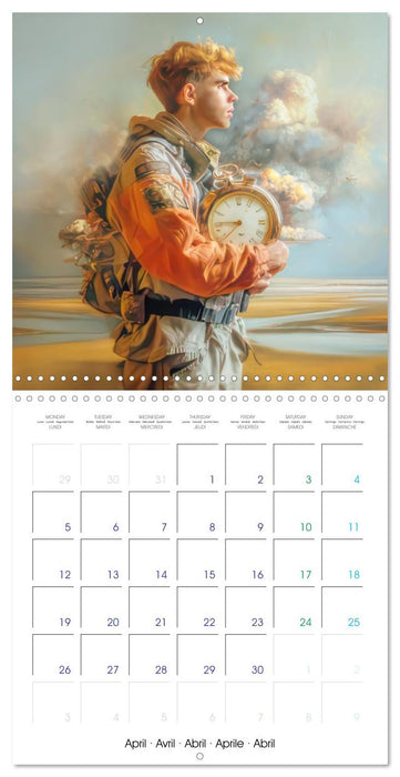 Surreal worlds - Moments of flowing time (CALVENDO Monthly Calendar 2027)