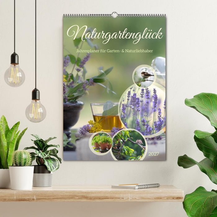 Naturgartenglück - Jahresplaner für Garten- und Naturliebhaber (CALVENDO Wandkalender 2027)
