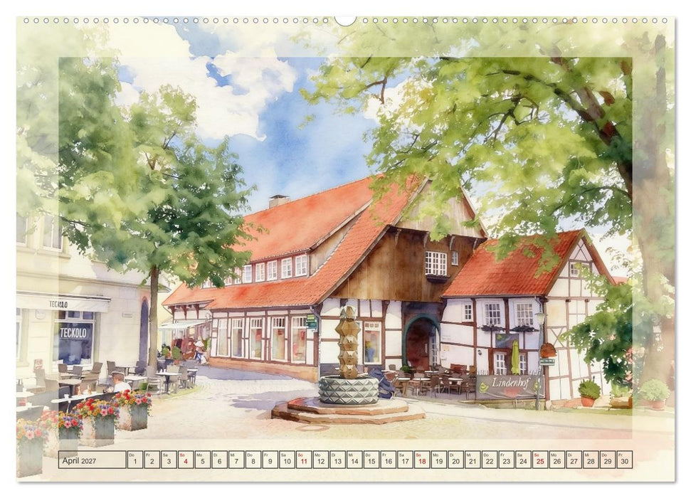 Die schönsten Altstädte in Nordrhein-Westfalen (CALVENDO Wandkalender 2027)