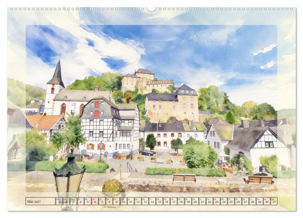 Die schönsten Altstädte in Nordrhein-Westfalen (CALVENDO Wandkalender 2027)