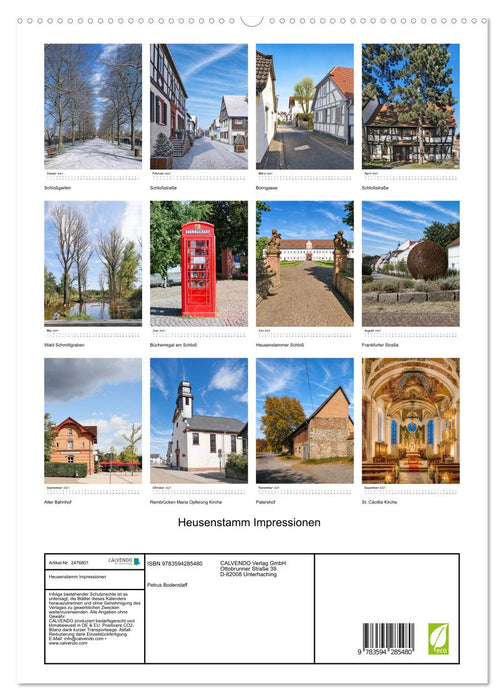 Heusenstamm Impressionen (CALVENDO Premium Wandkalender 2027)