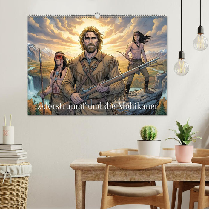 Lederstrumpf und die Mohikaner (CALVENDO Wandkalender 2027)