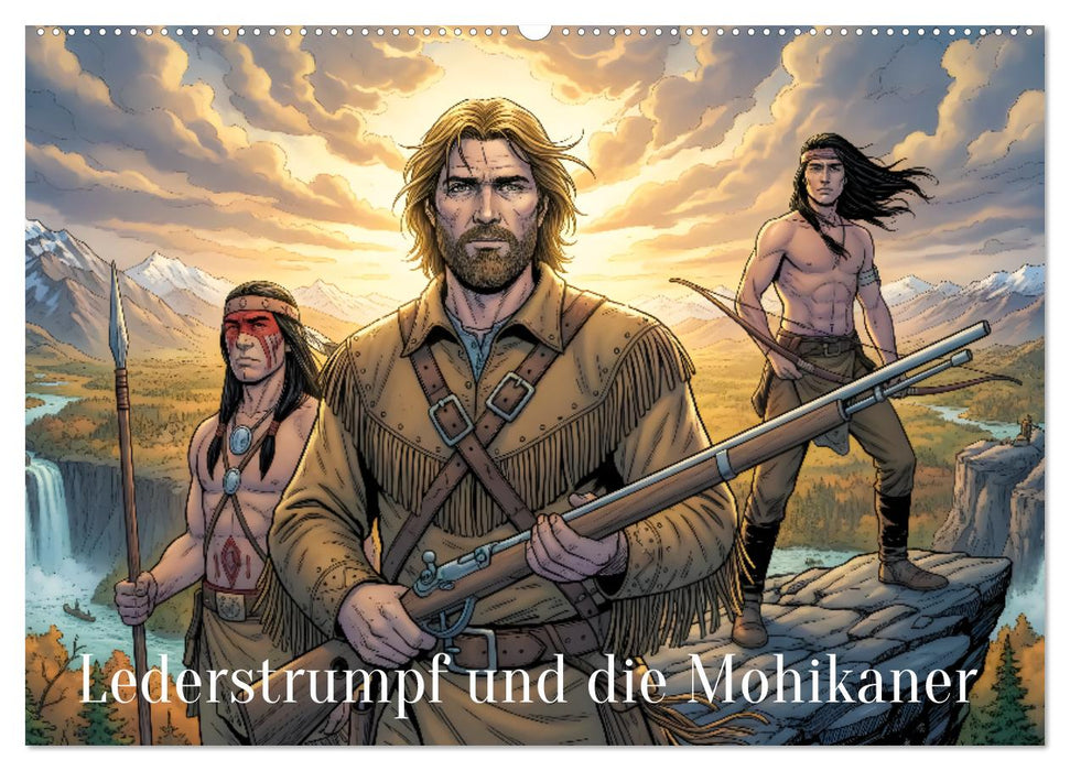 Lederstrumpf und die Mohikaner (CALVENDO Wandkalender 2027)