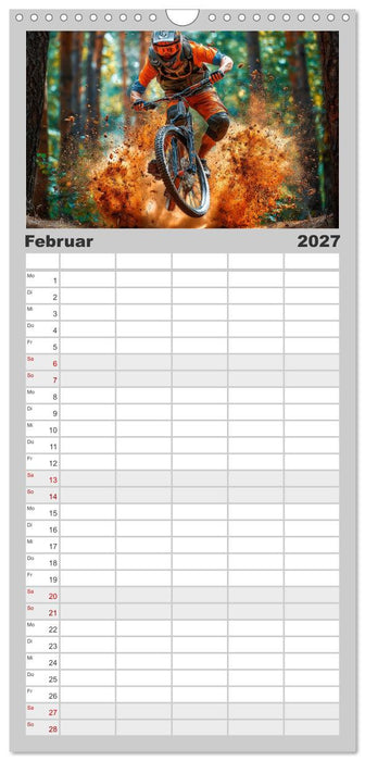 Radsport – Vom Training zum Triumph (CALVENDO Familienplaner 2027)