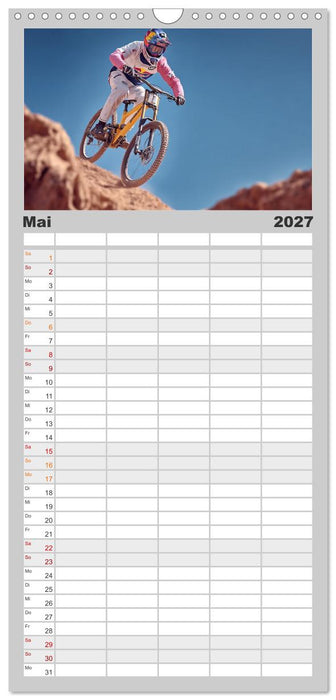 Radsport – Vom Training zum Triumph (CALVENDO Familienplaner 2027)