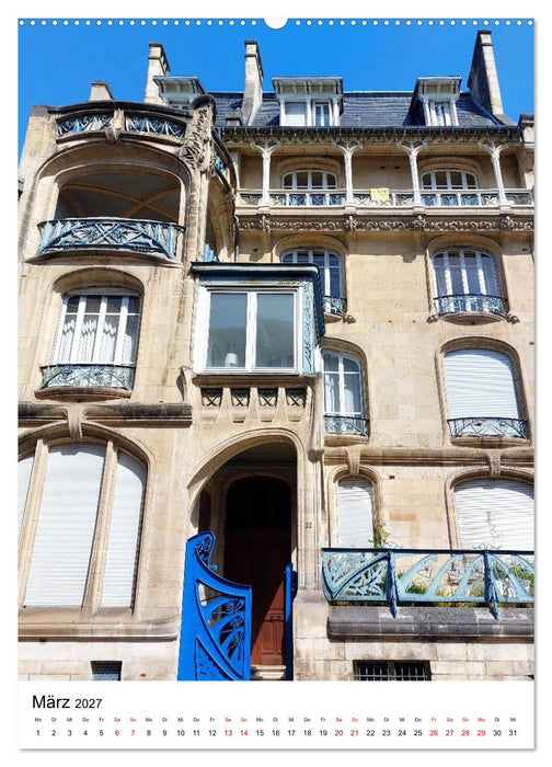 Nancy - Royale Pracht und Jugendstil (CALVENDO Premium Wandkalender 2027)