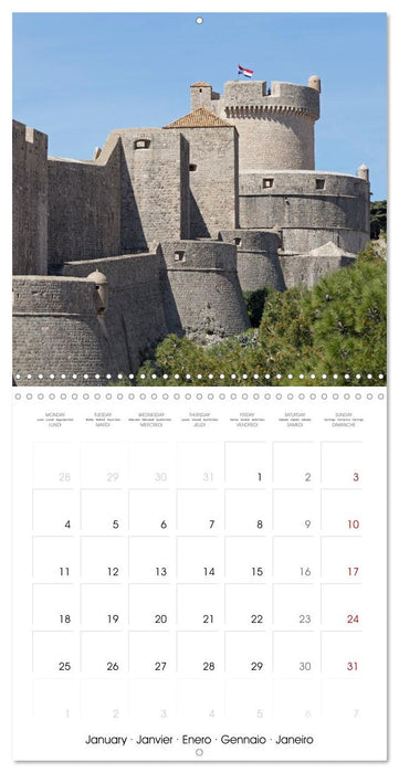 Dubrovnik - World Heritage Site by the Adriatic Sea (CALVENDO Monthly Calendar 2027)