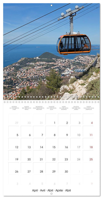Dubrovnik - World Heritage Site by the Adriatic Sea (CALVENDO Monthly Calendar 2027)