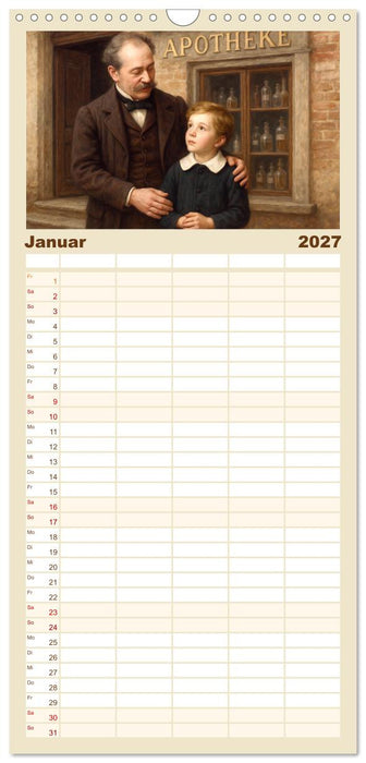Theodor Fontane (CALVENDO Familienplaner 2027)