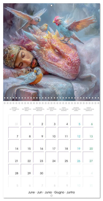 Dragons - A never-ending fascination (CALVENDO Monthly Calendar 2027)