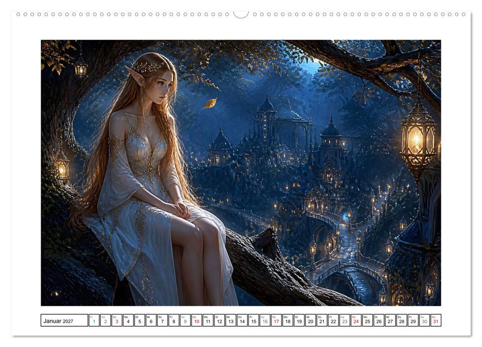 Die Chroniken von Lyriath (CALVENDO Wandkalender 2027)