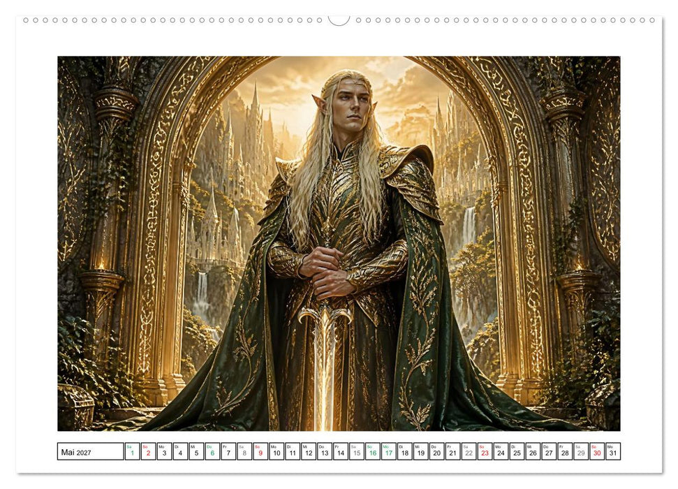 Die Chroniken von Lyriath (CALVENDO Wandkalender 2027)