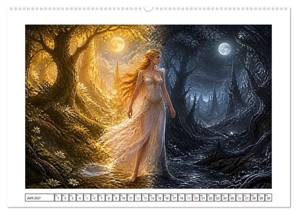 Die Chroniken von Lyriath (CALVENDO Wandkalender 2027)