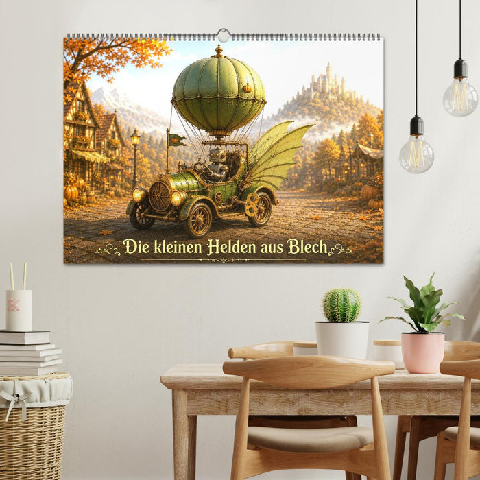 Die kleinen Helden aus Blech (CALVENDO Wandkalender 2027)