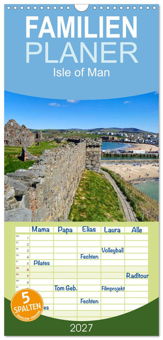 Isle of Man (CALVENDO Familienplaner 2027)