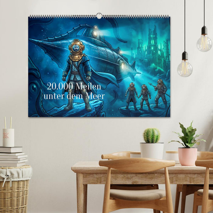 20.000 Meilen unter dem Meer (CALVENDO Wandkalender 2027)