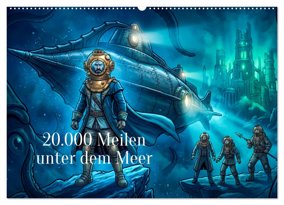 20.000 Meilen unter dem Meer (CALVENDO Wandkalender 2027)
