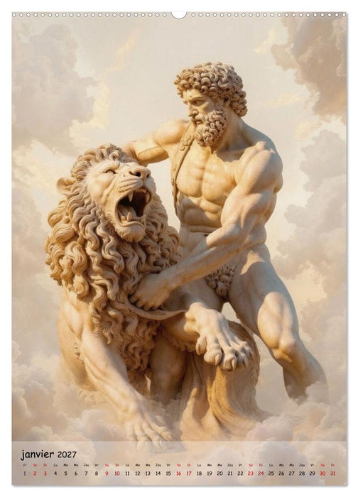 Douze défis (CALVENDO Calendrier mensuel 2027)