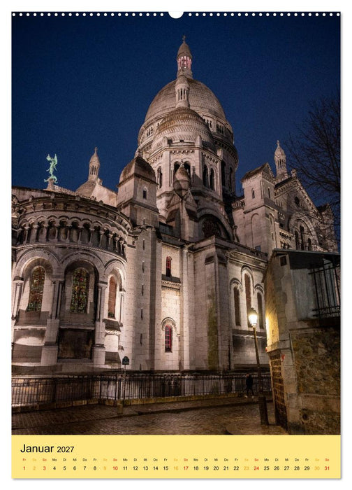 Paris Augenblicke für Genießer (CALVENDO Premium Wandkalender 2027)