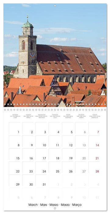 Dinkelsbuehl - Medieval Town in Germany (CALVENDO Monthly Calendar 2027)