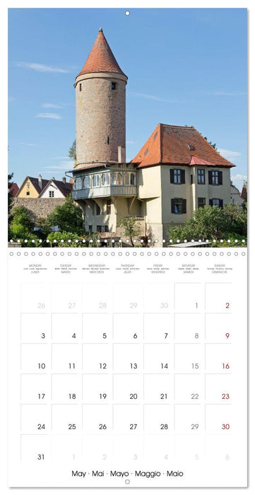 Dinkelsbuehl - Medieval Town in Germany (CALVENDO Monthly Calendar 2027)