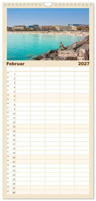Fuerteventura – Von Stränden und Bergen (CALVENDO Familienplaner 2027)