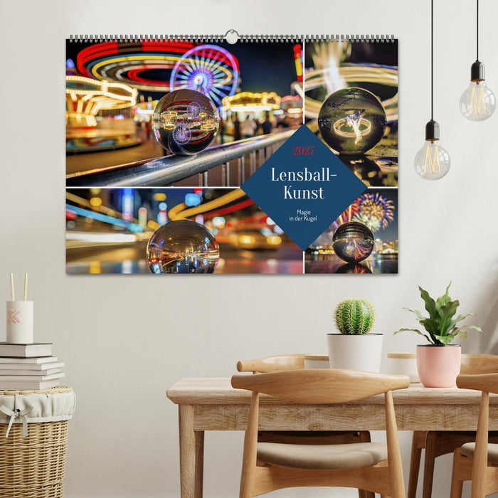 Lensball-Kunst (CALVENDO Wandkalender 2027)