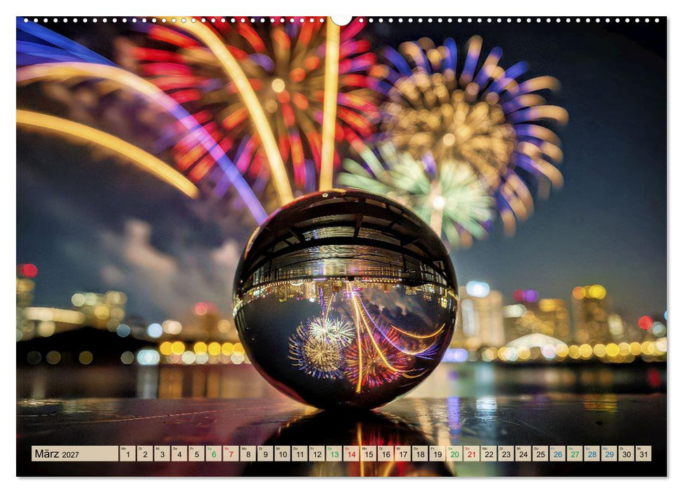 Lensball-Kunst (CALVENDO Wandkalender 2027)