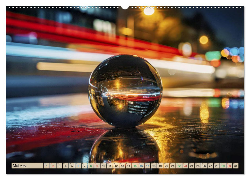 Lensball-Kunst (CALVENDO Wandkalender 2027)