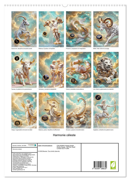 Harmonie céleste (CALVENDO Calendrier supérieur 2027)