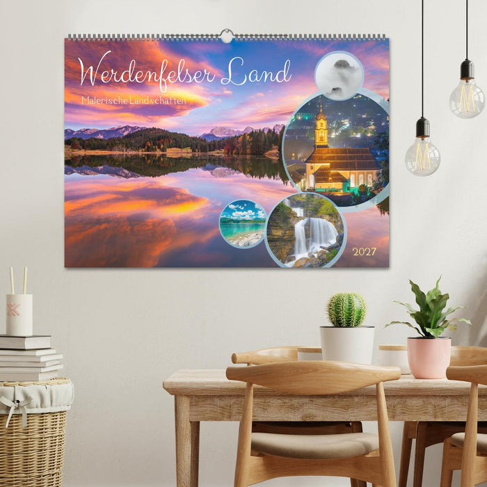 Werdenfelser Land - Malerische Landschaften (CALVENDO Wandkalender 2027)