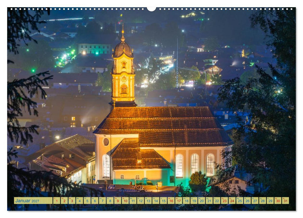 Werdenfelser Land - Malerische Landschaften (CALVENDO Wandkalender 2027)