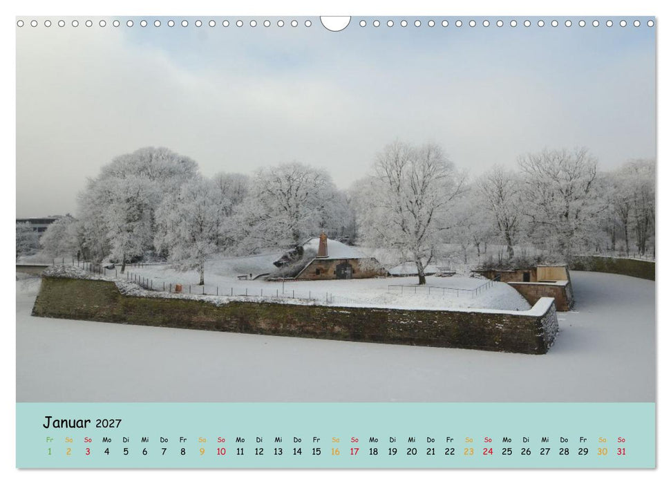 Saarlouis, die heimliche Hauptstadt des Saarlandes (CALVENDO Wandkalender 2027)