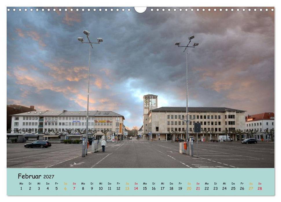 Saarlouis, die heimliche Hauptstadt des Saarlandes (CALVENDO Wandkalender 2027)
